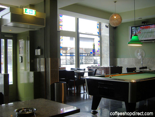 De Blikken Deur Coffeeshop Amsterdam