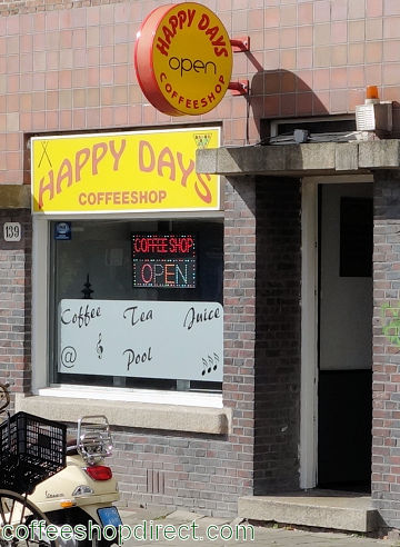 Happy Days Coffeeshop Amsterdam