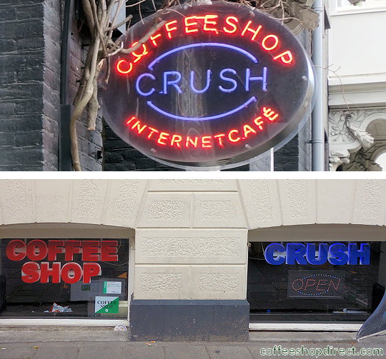 Crush Coffeeshop Amsterdam