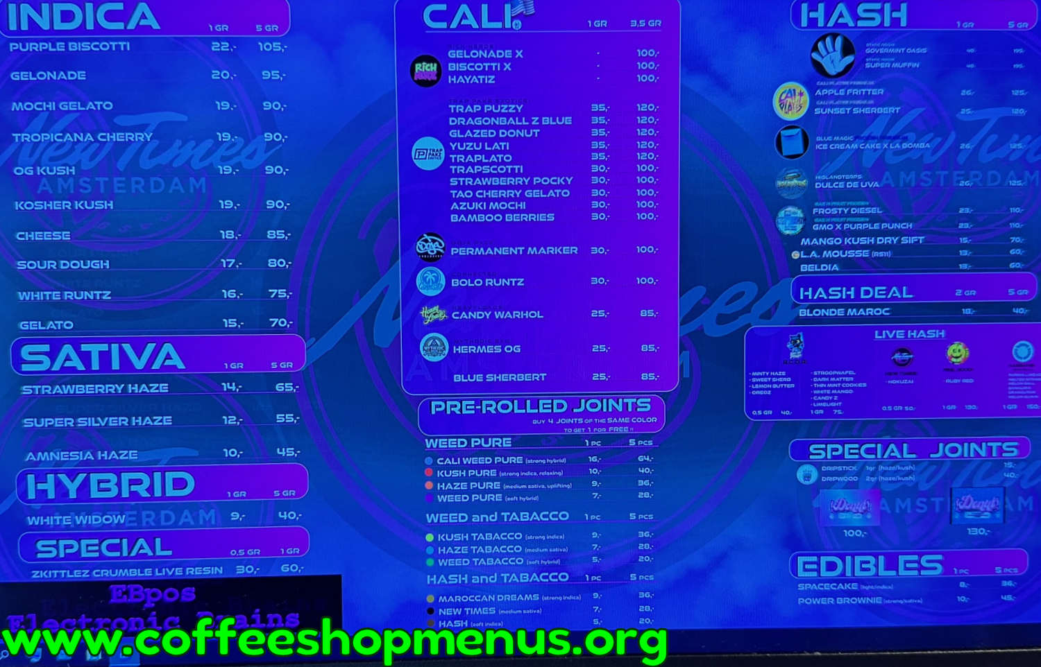 New Times 2 Menu 1