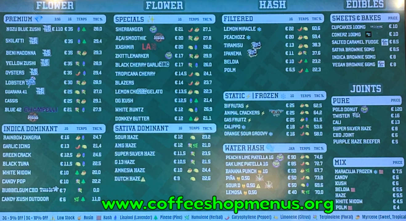 Siberie Menu 2