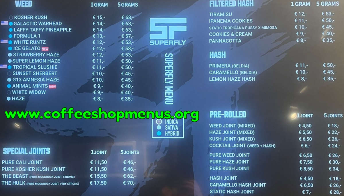 Superfly Menu 2