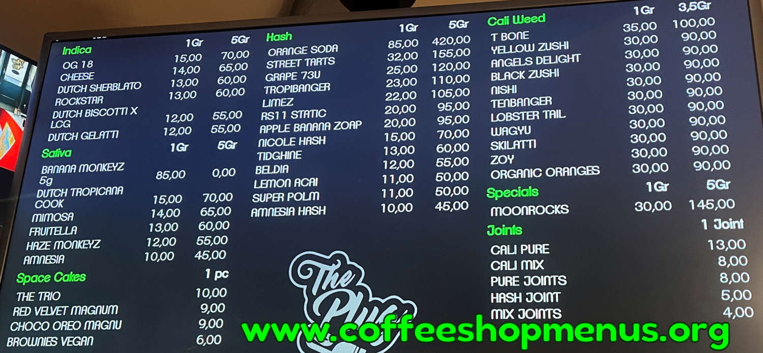 The Plug Utopia Menu 1