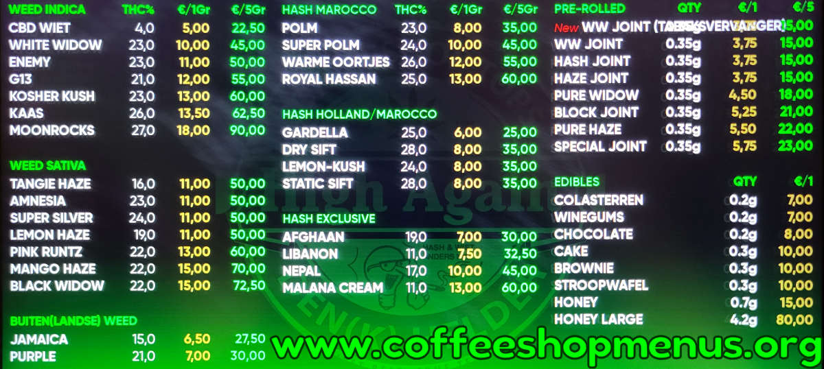 Tops Menu 1
